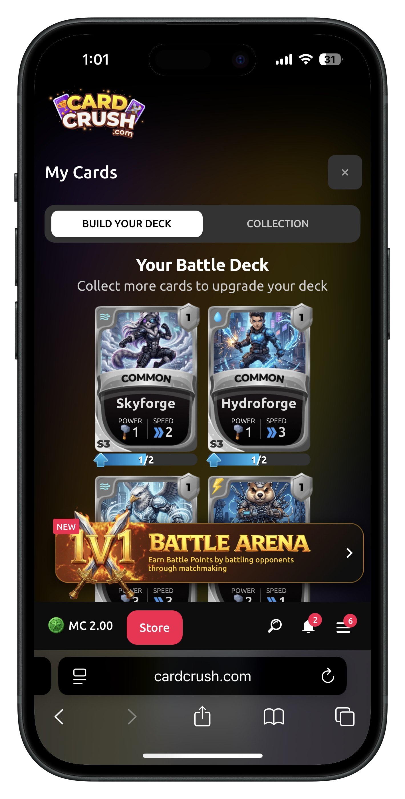 Card Crush Card Viewer