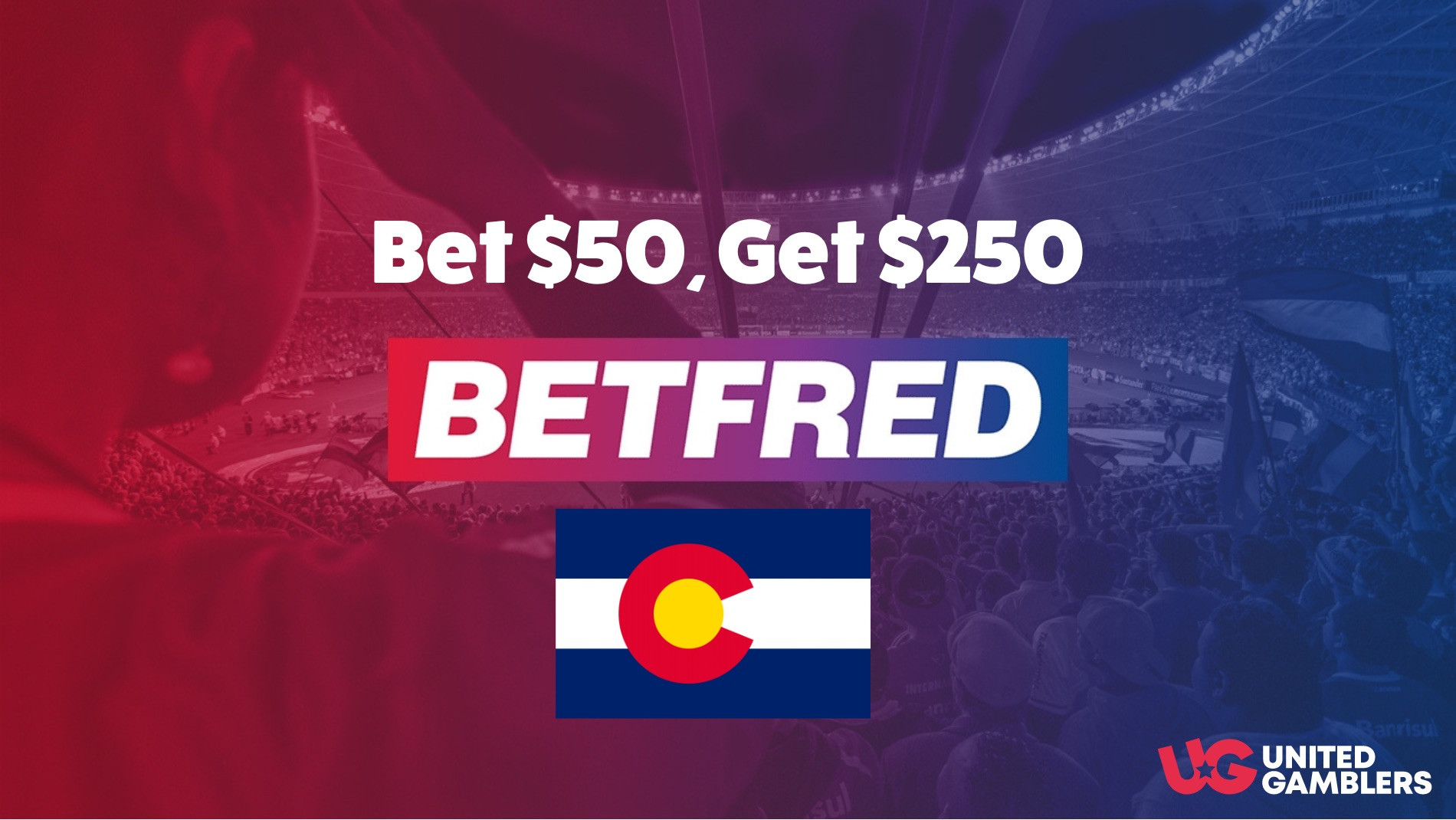 Betfred Colorado Promo Banner