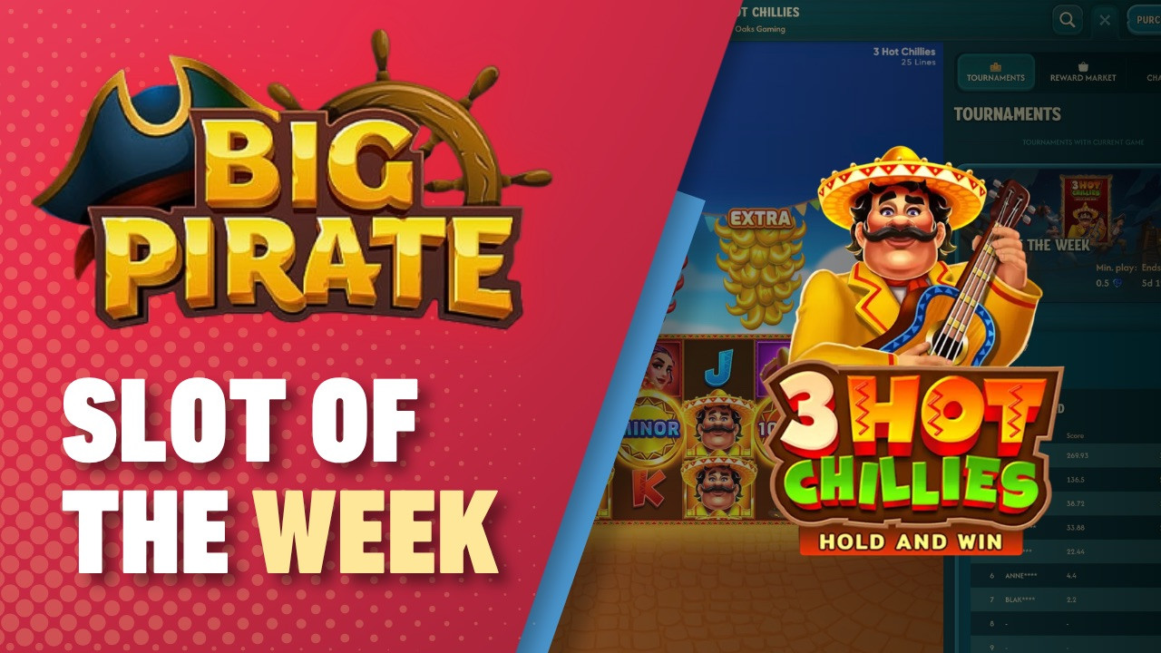 Big Pirate Slot of the Week 3 Hot Chillies Red Banner