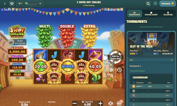 Bigpirate Slot of the Week 3 Super Hot Chillies Screenshot