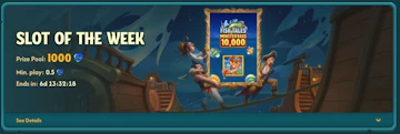 Bigpirate Slot of the Week Fish Tales Monster Bass 10000 Screenshot