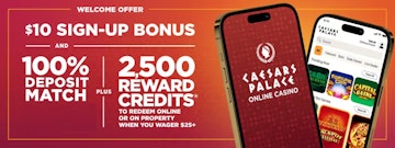 Caesars Palace Casino Bonus