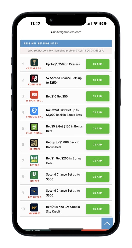 Claiming the best football betting promotion