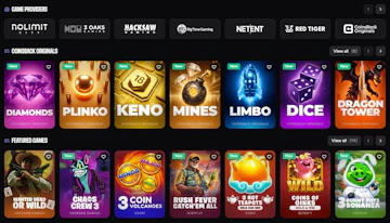 Coins Back Casino Games