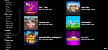 Crash Games Fanatics Casino