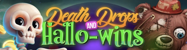 Death Drops Hallo Wins Promo Horizontal