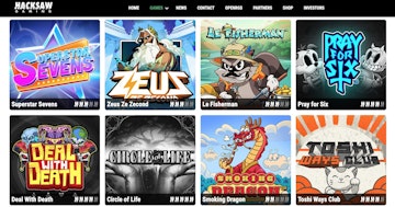 Hacksaw Gaming Slots Screenshot