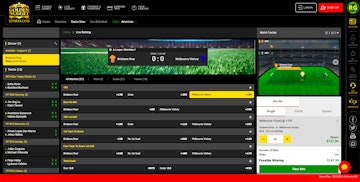 Golden Nugget sportsbook NJ In play betting