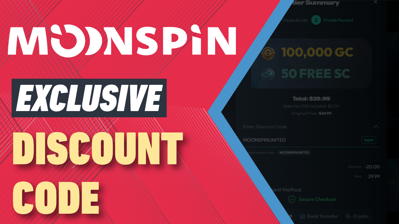 Moonspin Promo Code Red