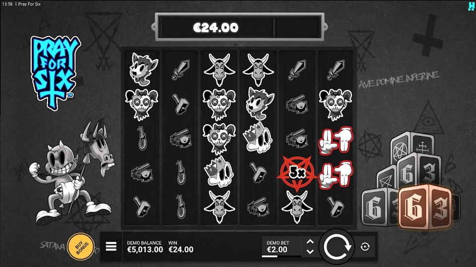 Pray For Six Hacksaw Demo