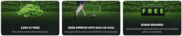 Punt Goals For Gold Prizes