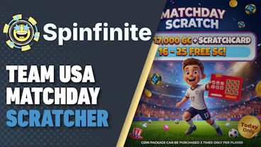 Spinfinite USA Matchday Scratcher Gray