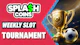 Splash Coins Weekly Slot Tournament Red