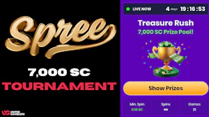Spree Treasure Rush Tournament