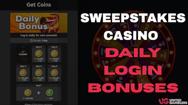 Sweepstakes Casino Daily Login Bonuses