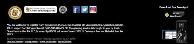 Legal sportsbooks PA