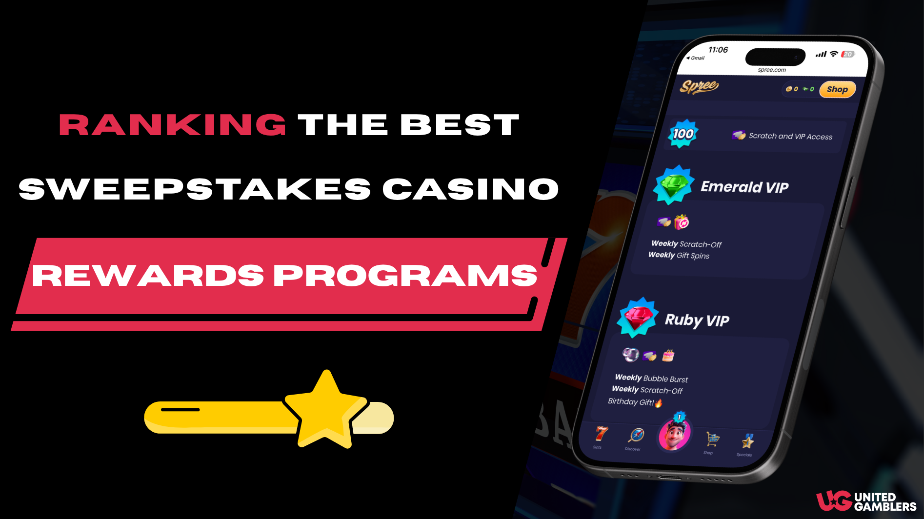 Top Ranked Sweepstakes Casino Rewards Programs