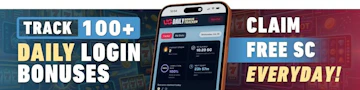 UG Daily Login Bonus Tracker Banner Ad Blue