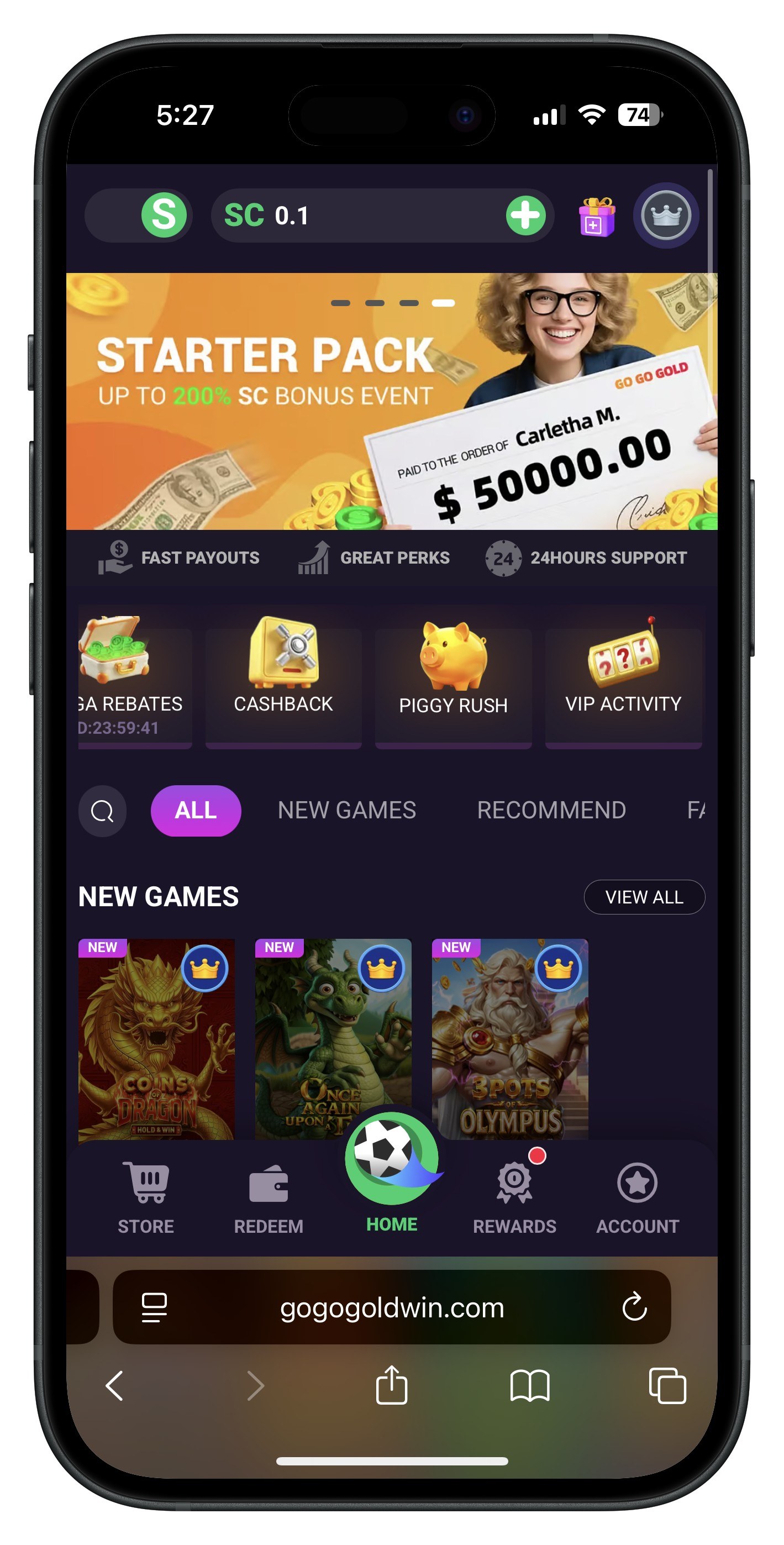 Gogogoldwin Home