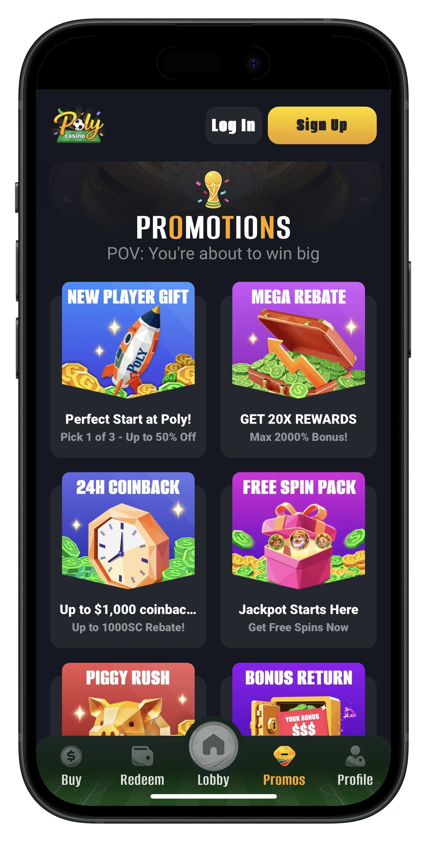 Poly Casino App Promotions