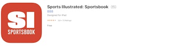 Download SI Sportsbook App from the App Store