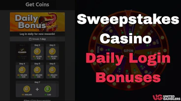 Sweepstakes Casino Daily Login Bonuses
