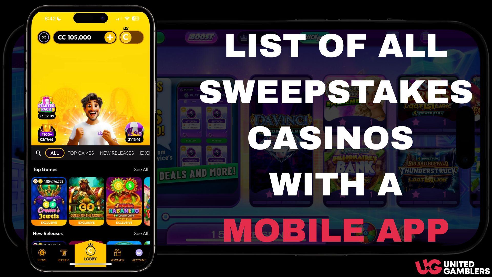 Sweepstakes Mobile Apps Main Image
