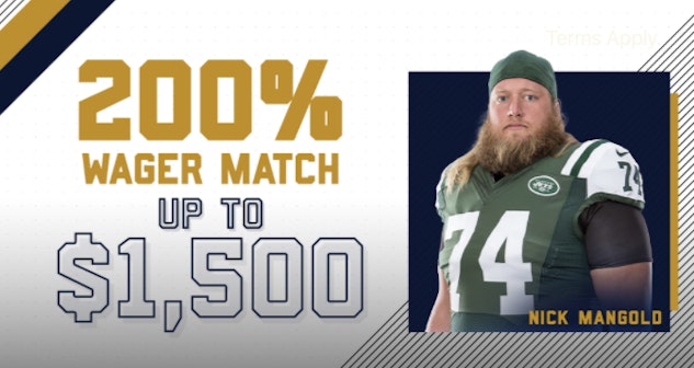 WynnBET 200% Wager Match Promo
